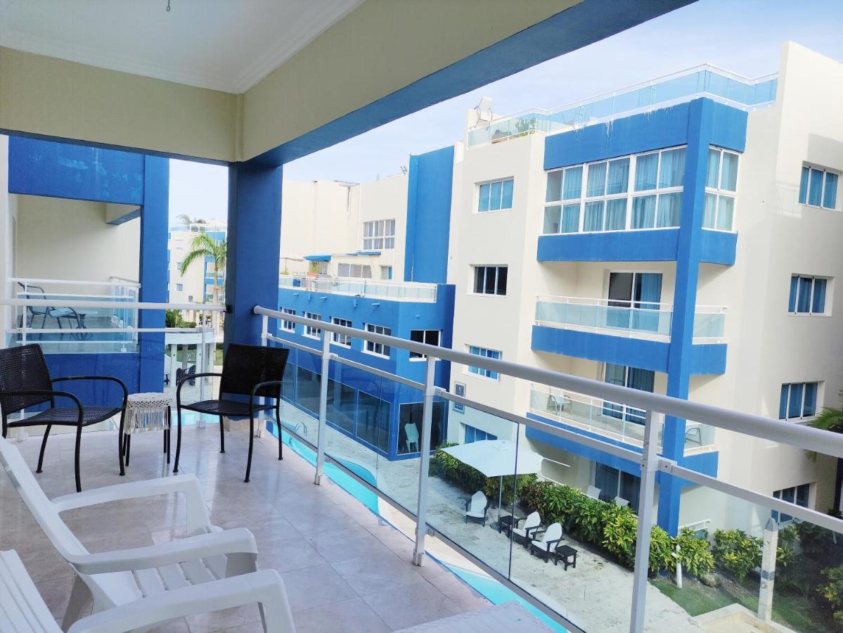 Chic Beachfront Apartment - Private Beach Access Пунта Кана Екстериор снимка